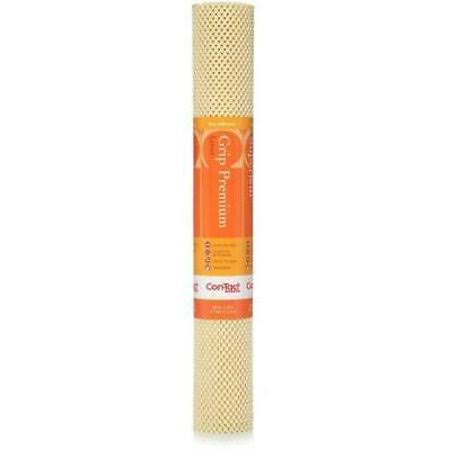 6unit Con-Tact 04f-c6o54-06 Grip Premium Non-Adhesive Shelf Liner, 4' L