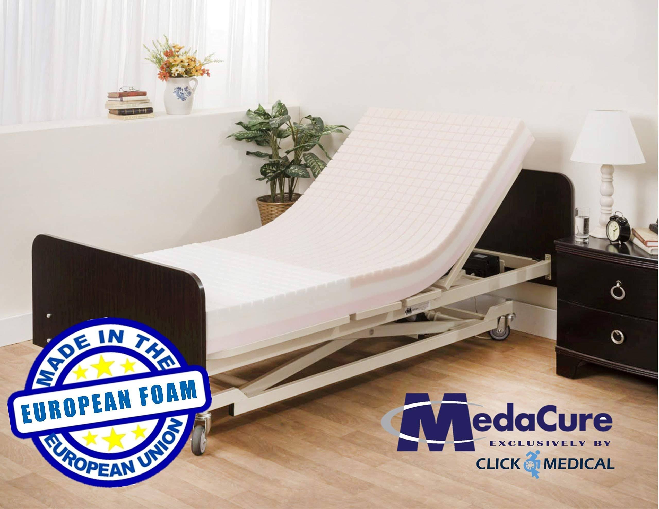 Medacure Pressure Redistribution Foam Hospital Bed Mattress - 3 76 x 36 x 6 inch