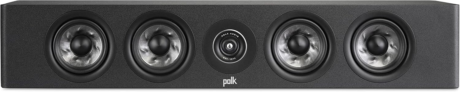 Polk Reserve Series R350 Center Channel Loudspeaker, Doubles as Left/Right Surround Speaker, New 1
