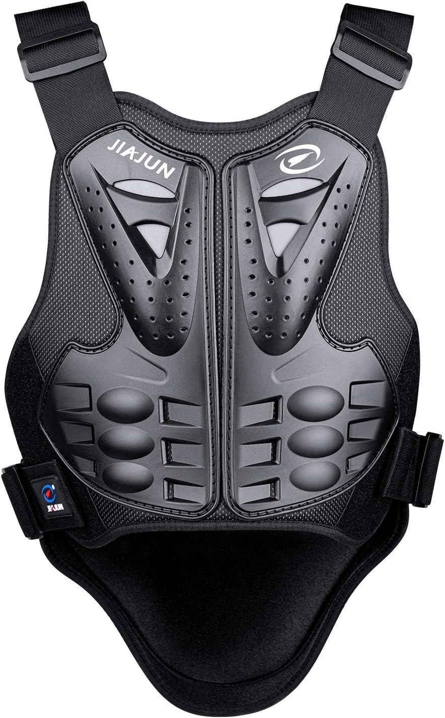 Seahouse Armor Adult Vest Riding Back Chest Protector for Dirt Bike Mountain Bike Off-Road Racing Large