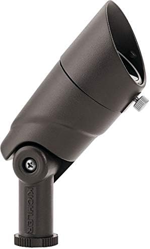 Kichler 16015AZT30 Transitional One Light Accent from Landscape LED Collection in Bronze/Dark Finish, 4.50 inches