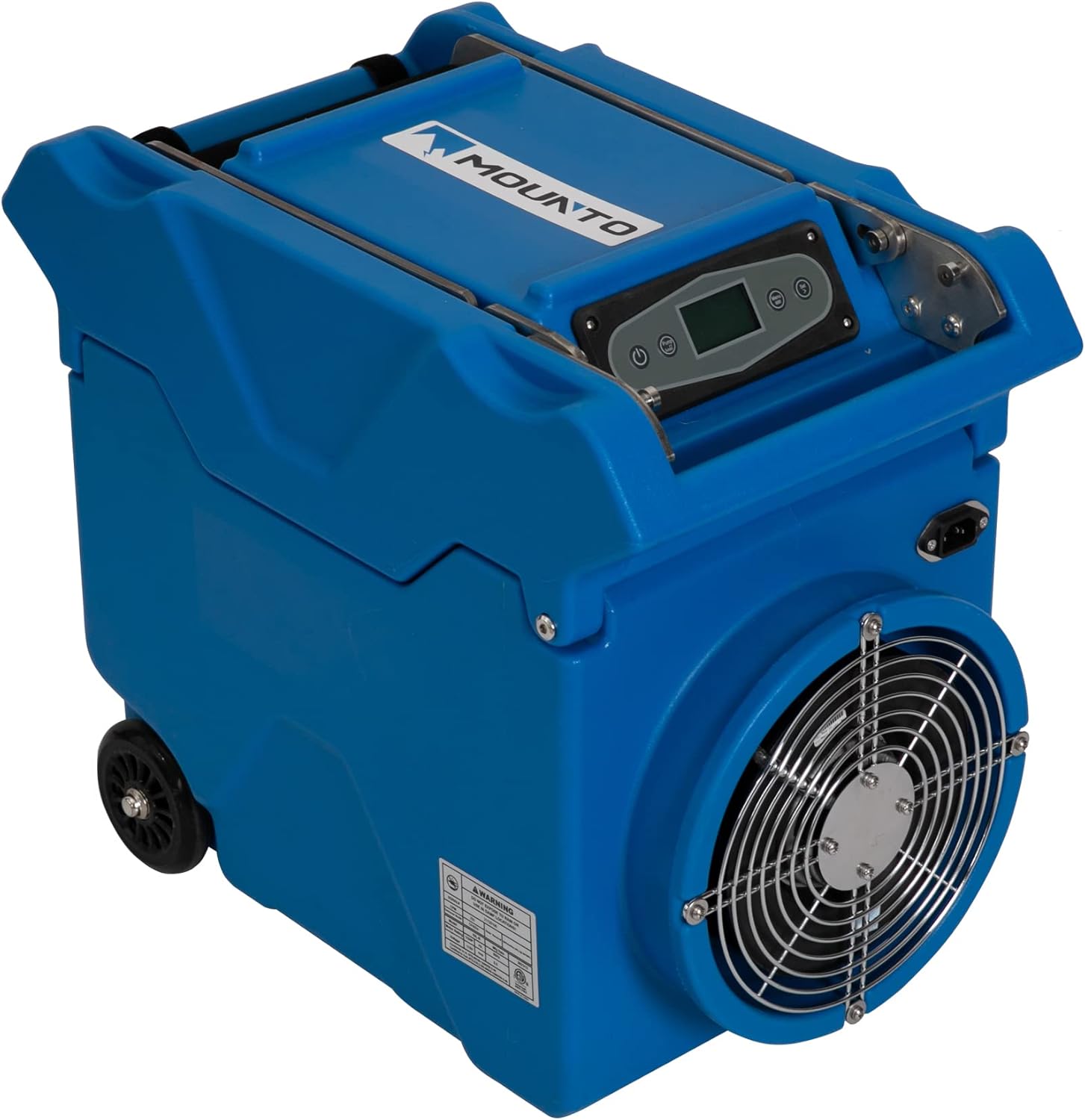 MOUNTO 80Pints Commercial Roto-Mold Compact Crawl Space Basement Dehumidifier with pump