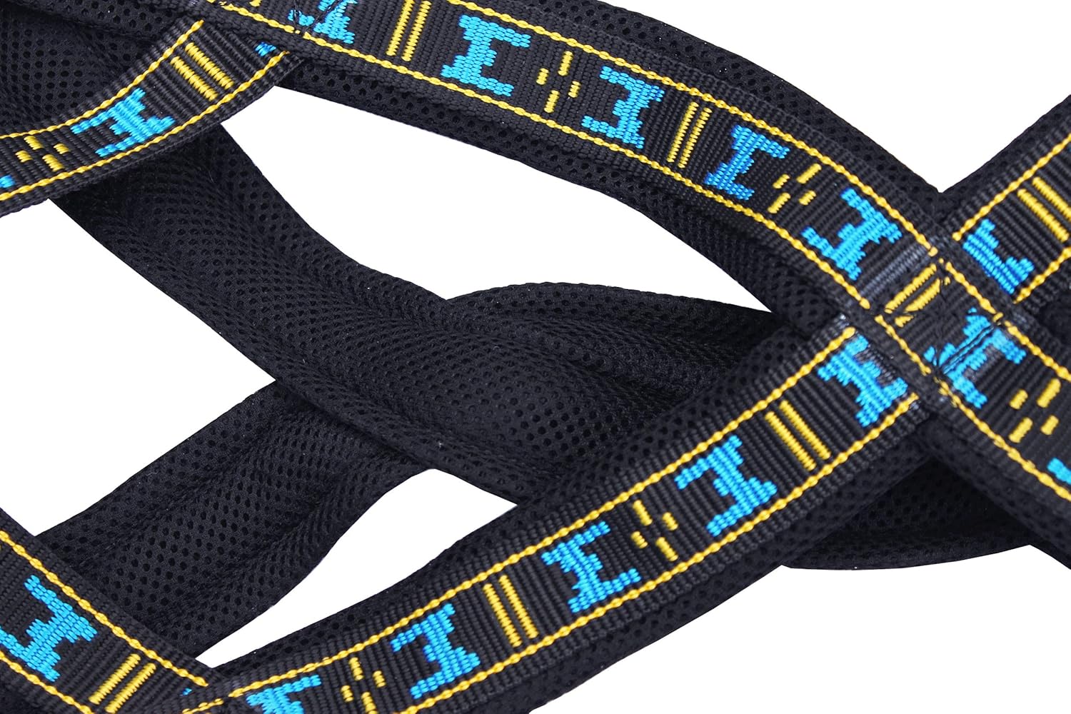 Weight Pulling Sledding Dog Harness X-Back Style Black Medium, 19.5