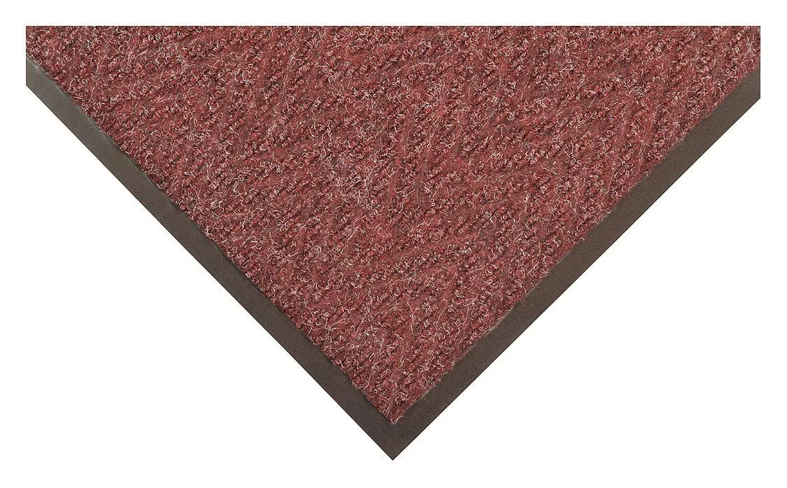 Apache Mills 3& x 4& Chevron Rib Mat Burgundy