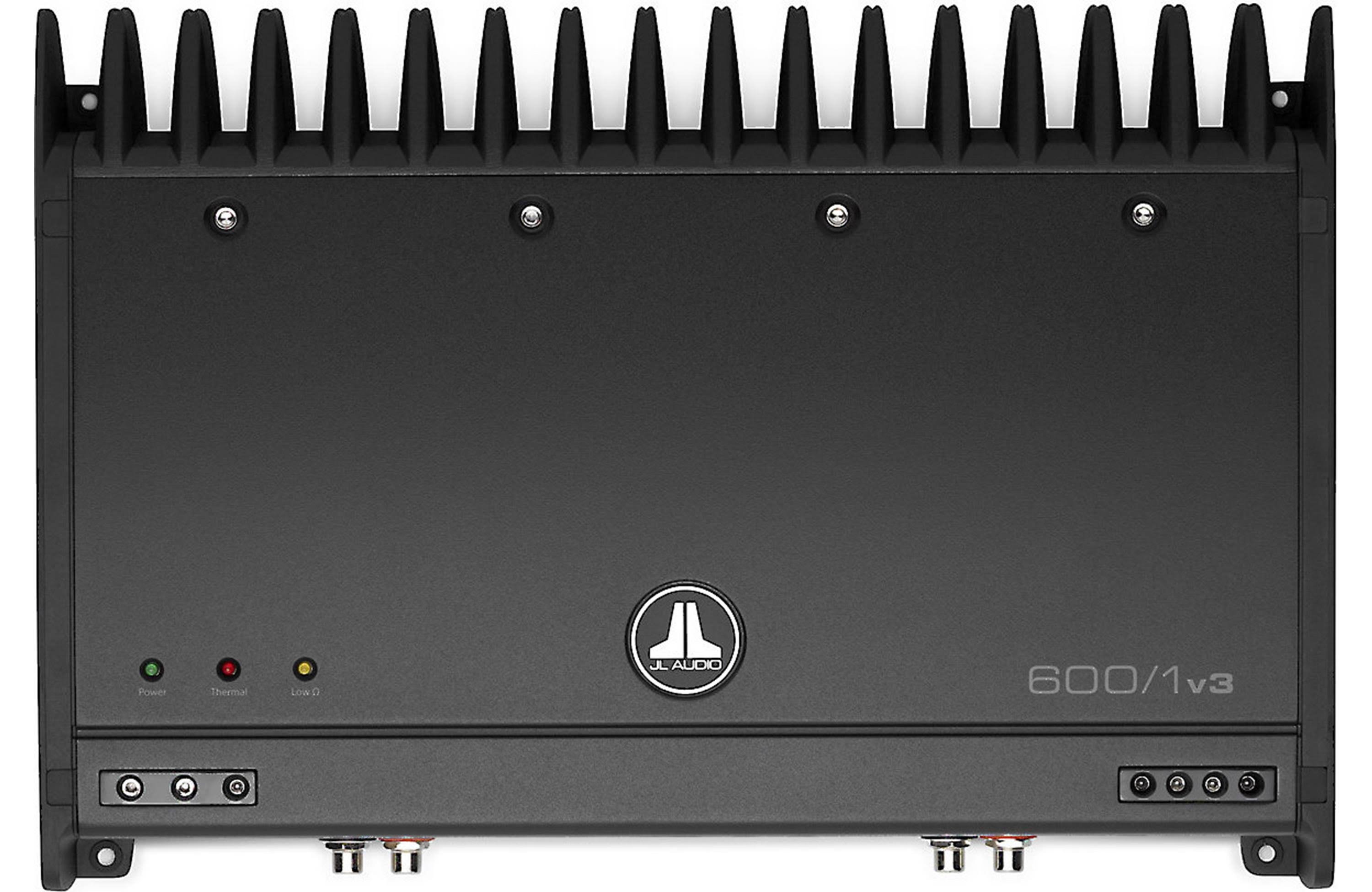 JL Audio Slash V3 Series 600W/1v3 Class D Mono Car Amplifier, Black