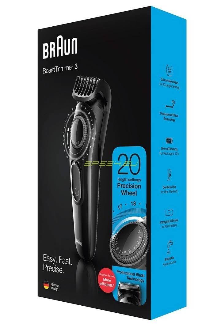 Braun BT3222 Beard Trimmer Black