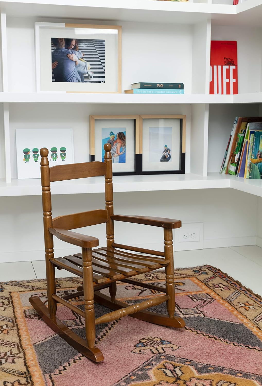 Jack-Post KN-10W Classic Child's Porch Rocker White