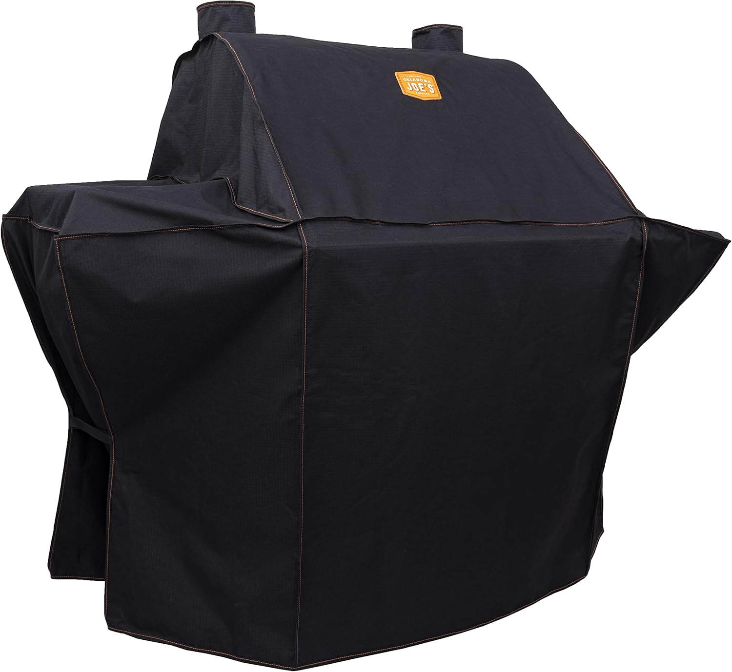 Oklahoma Joe's 7585473P04 Rider DLX Anthem Series Rip-Stop Pellet Grill and Smoker Cover, Black Pack of 2