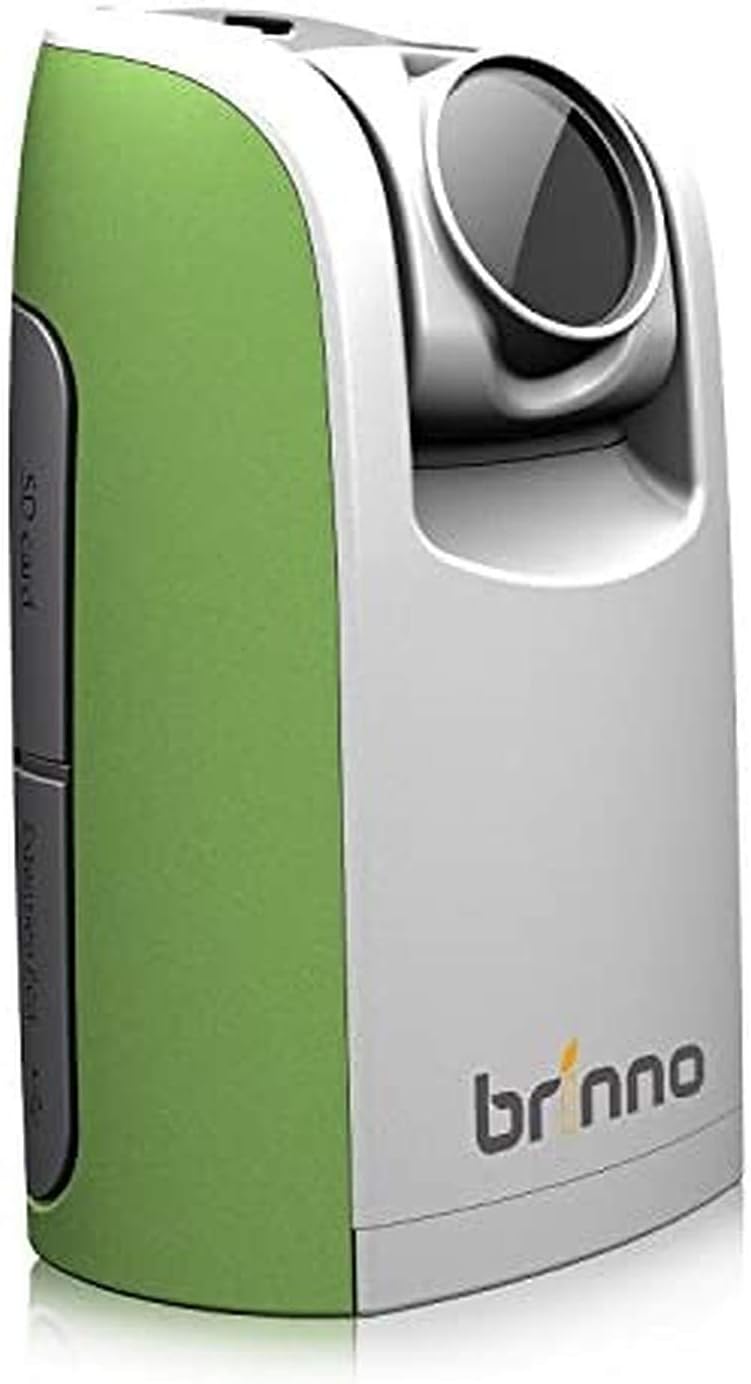 Brinno TLC200 TIME LAPSE VIDEO CAMERA, Perfect for Work From Home, Self-Isolation, Home School, Quarantine, Stunning Time Lapse Video, Compact Portable Design - Green