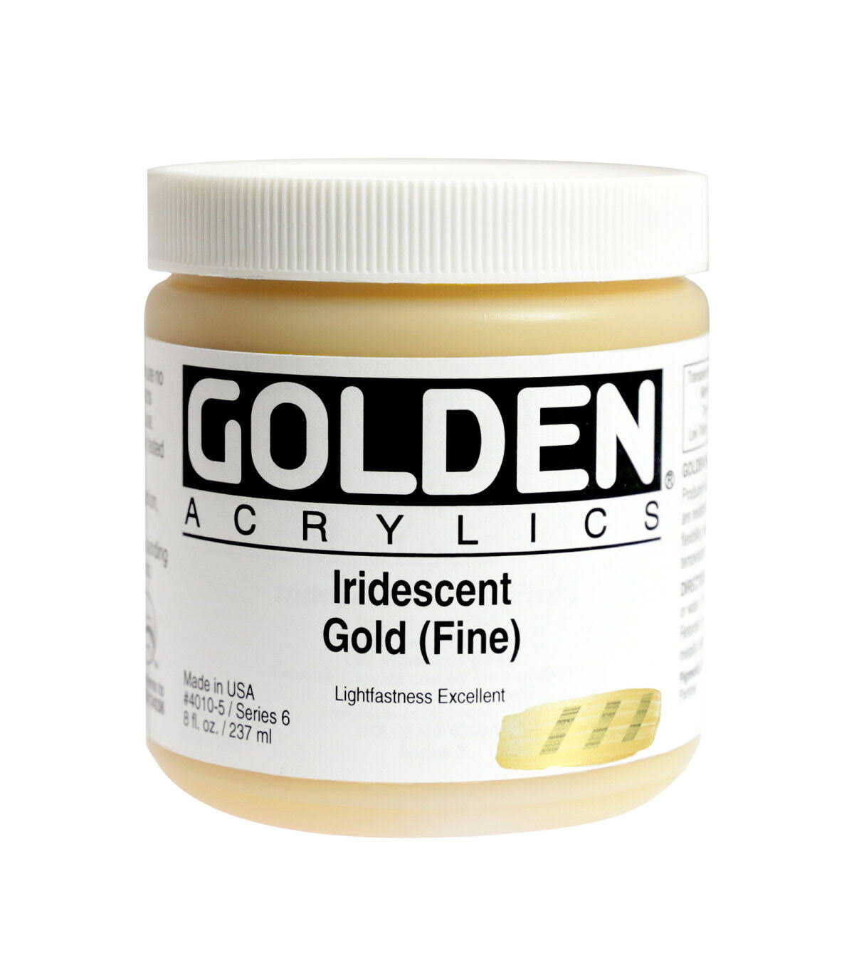 Golden Heavy Body Acrylic Iridescent Copper Light (Fine) 8 oz