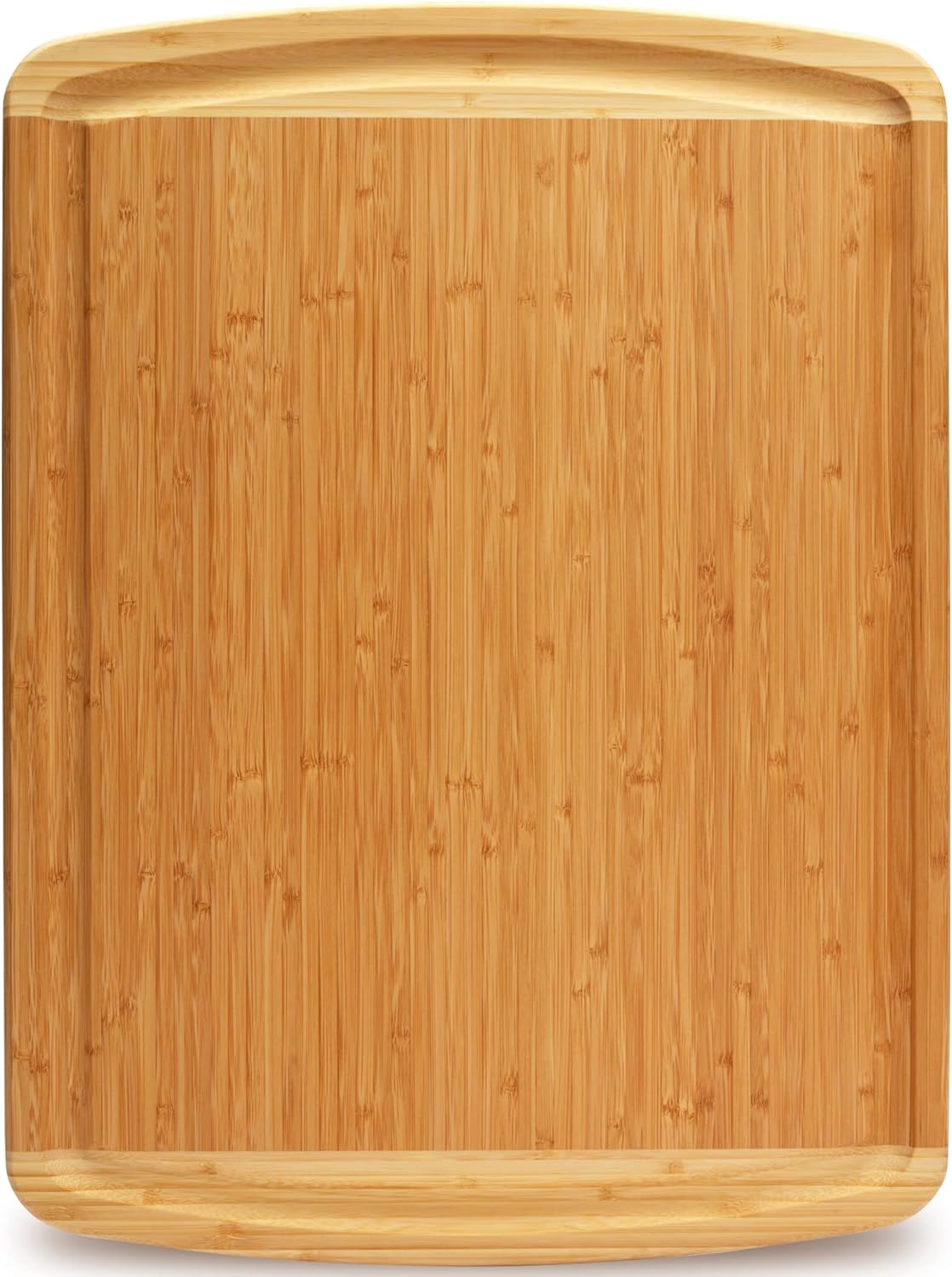 24 x 18 Inch MASSIVE XXL Extra Large Bamboo Cutting Board – Wooden Carving Board for Turkey, Meat, Vegetables, BBQ - LARGEST Wood Butcher Block Boards with Handles, Juice Groove Pack of 2