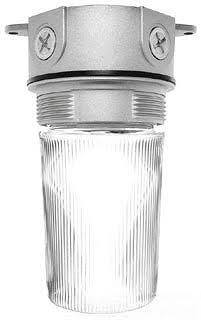 RAB Lighting Vaporproof 200 Wall Bracket 4x22 Box 3/4x22 White with Perma