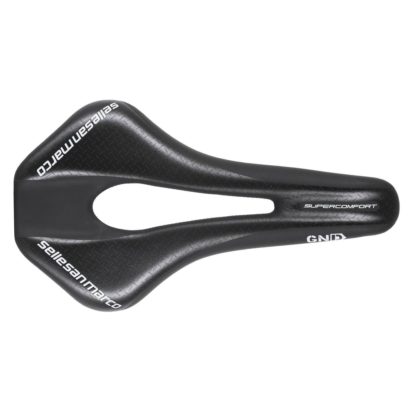 Selle San Marco Gnd Supercomfort Open-Fit Dynamic Saddle Wide (l3) Black/Black Saddles