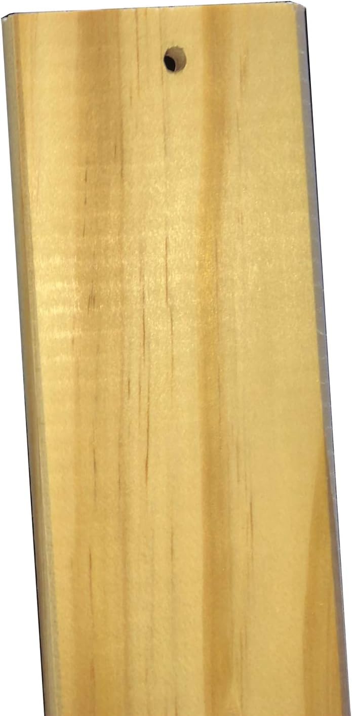 Solid Pine Wood Slats King Size 76 inches Long x 3 inches Wide x 1 inches Tall Mattress Support Pack of 13 Count Replacement Spare Parts Custom Size Cutting Service (King 76 in, 76)