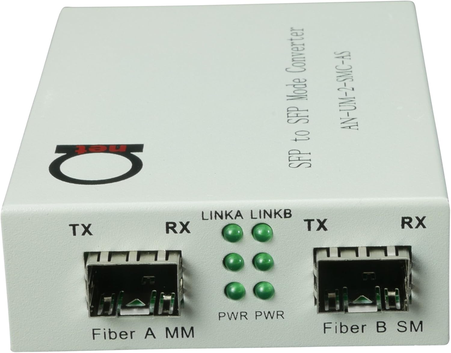 SFP to SFP Fiber Media Converter - 2 x Standard Open SFP Slots - Supports Gigabit, Fast Ethernet and 2.5G SFP miniGBIC modules - Fiber to Fiber Converter - Without Transceivers Pack of 2