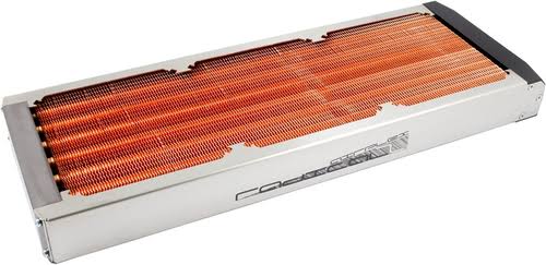 Aquacomputer airplex Radical 2/360, Kupfer-Lamellen