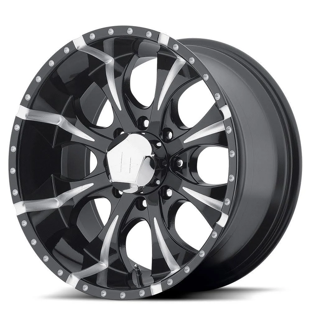 Helo HE791 Maxx Black Milled 17x9 5x135 -12mm (HE7917913912)