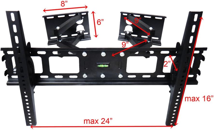 Impact Mounts Corner TV Wall Mount for Plasma, LCD, LED TVs 37 -63