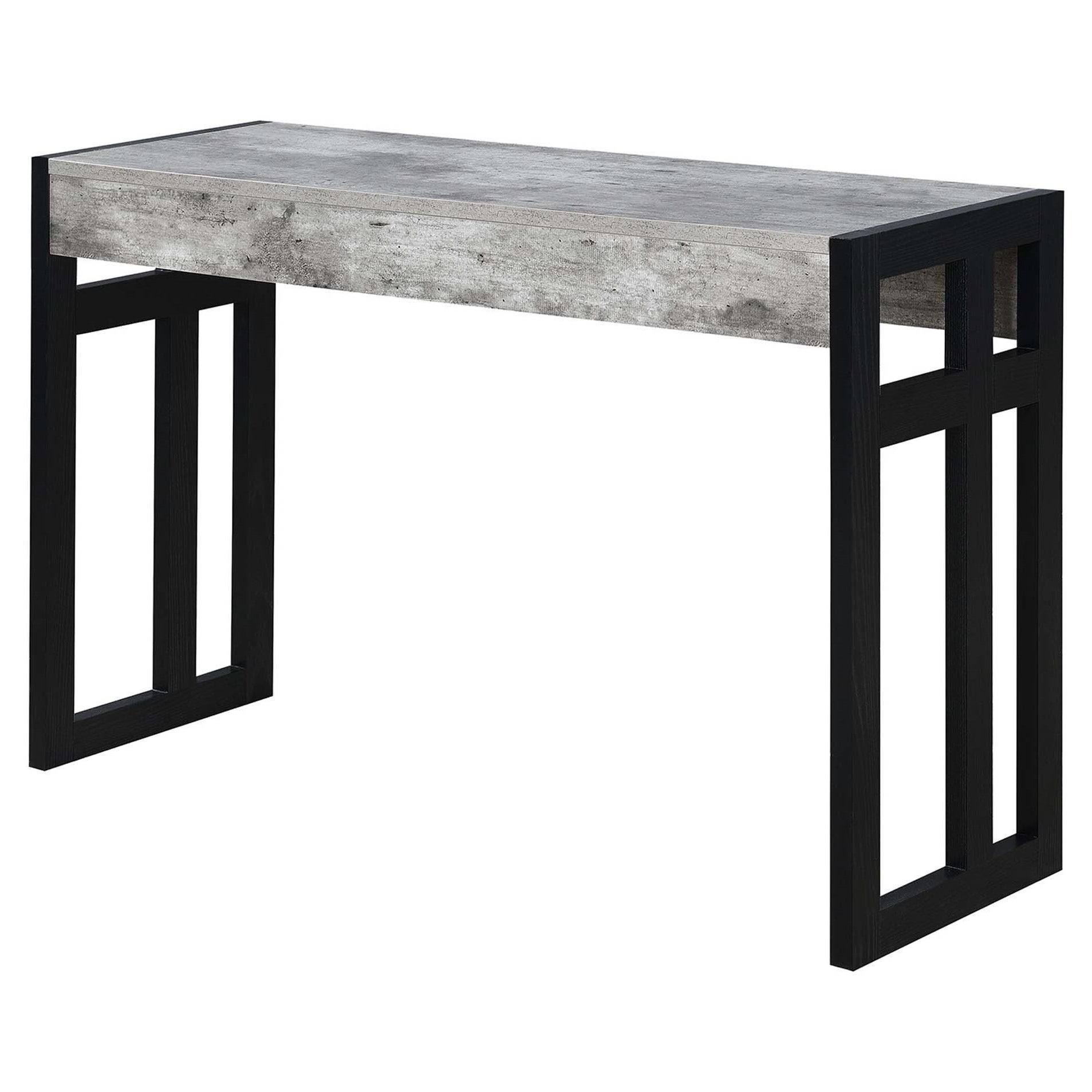 Carbon Loft Sohni Cherry Wood Console Table Faux Birch/Black