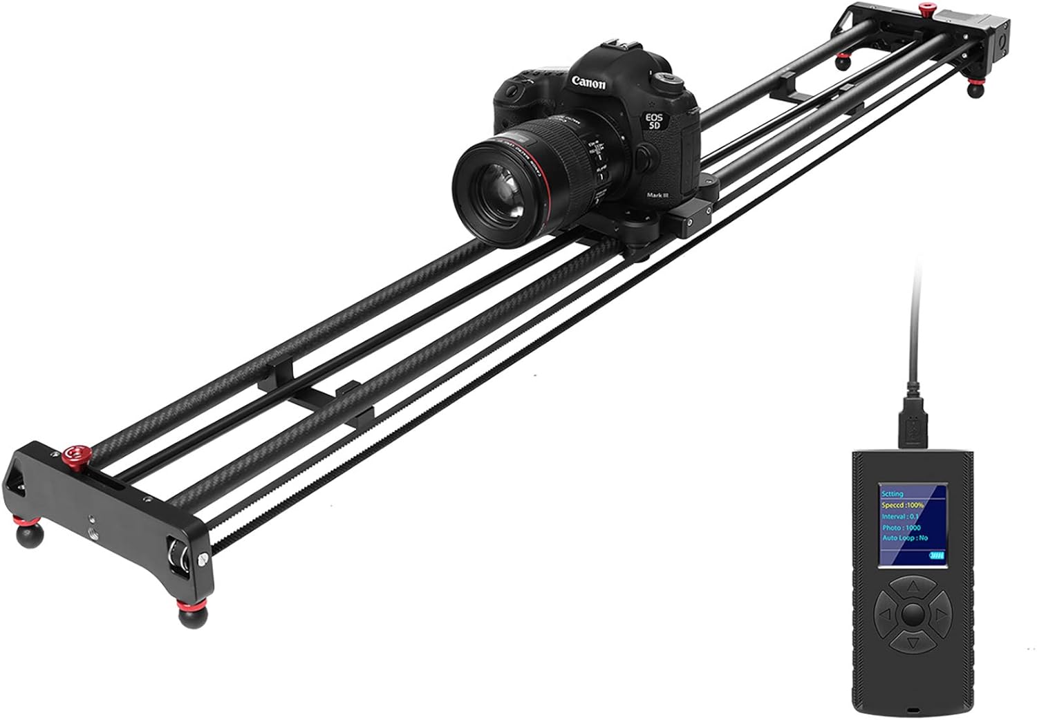 GVM Motorized Camera Slider, 48