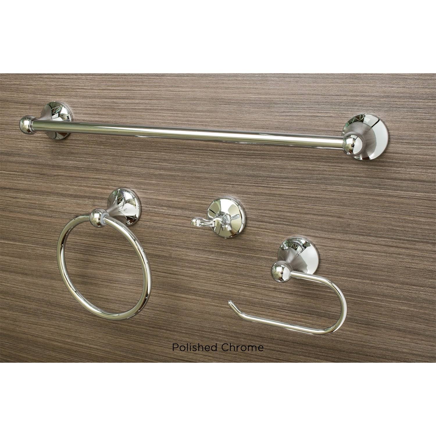 Sure-Loc Square 4-Piece Bathroom Accessory Set