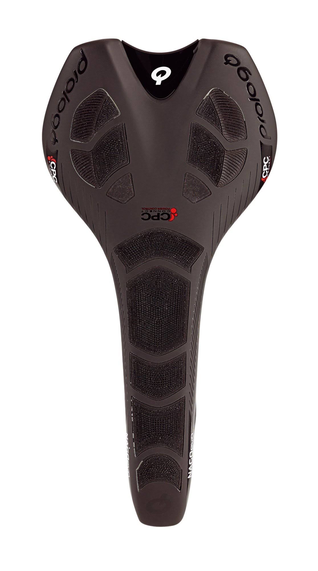 Prologo Nago Evo CPC Saddle 141mm Wide Ti-Rox Alloy Rails: Hard Black