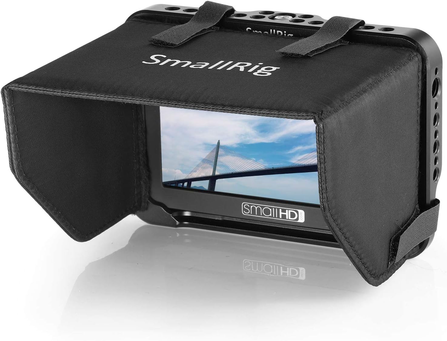 SmallRig Monitor Cage with Sunhood for SmallHD Focus Series 5”Monitor 2249 Pack of 2
