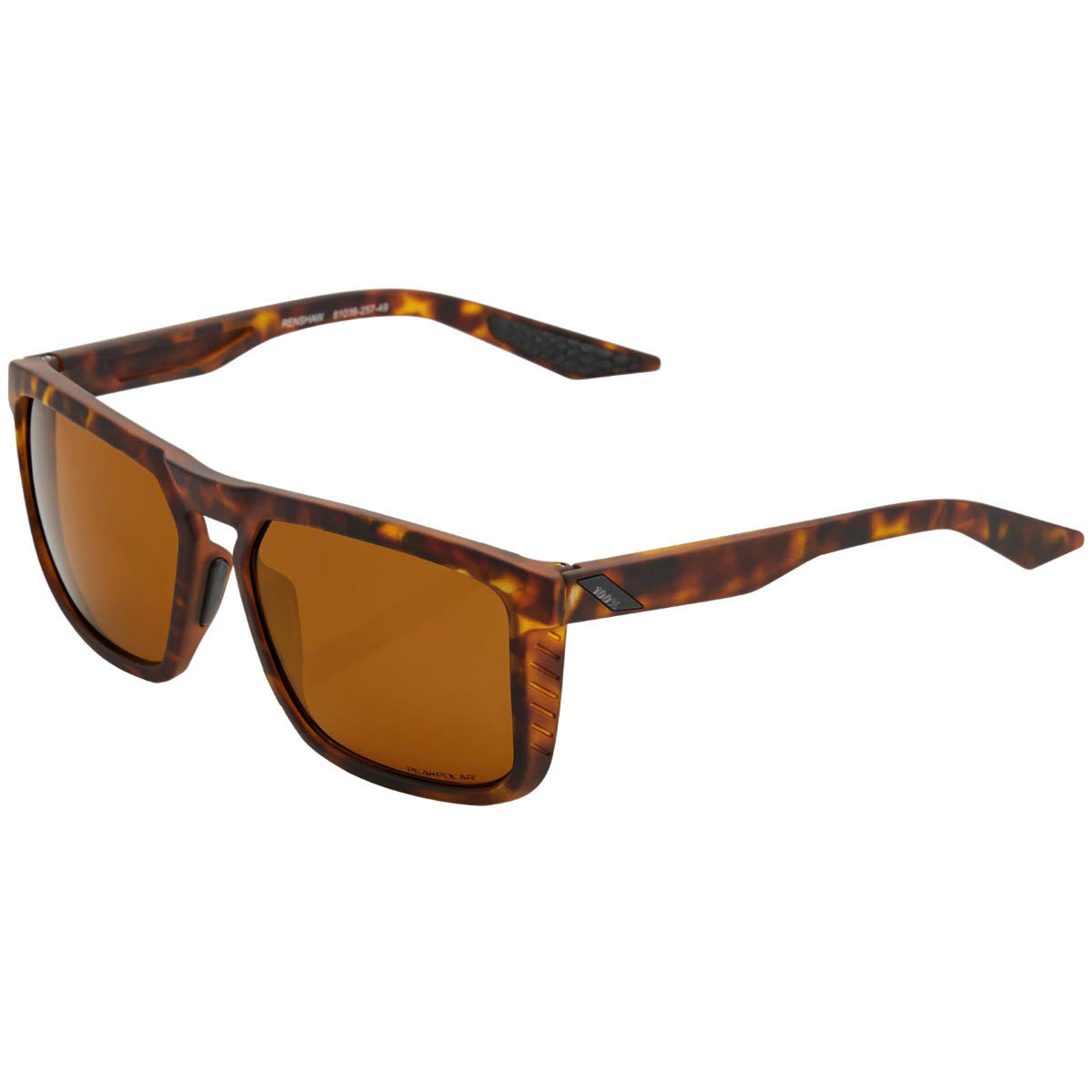 100% Renshaw - Soft Tact Havana - Bronze Peakpolar Lens