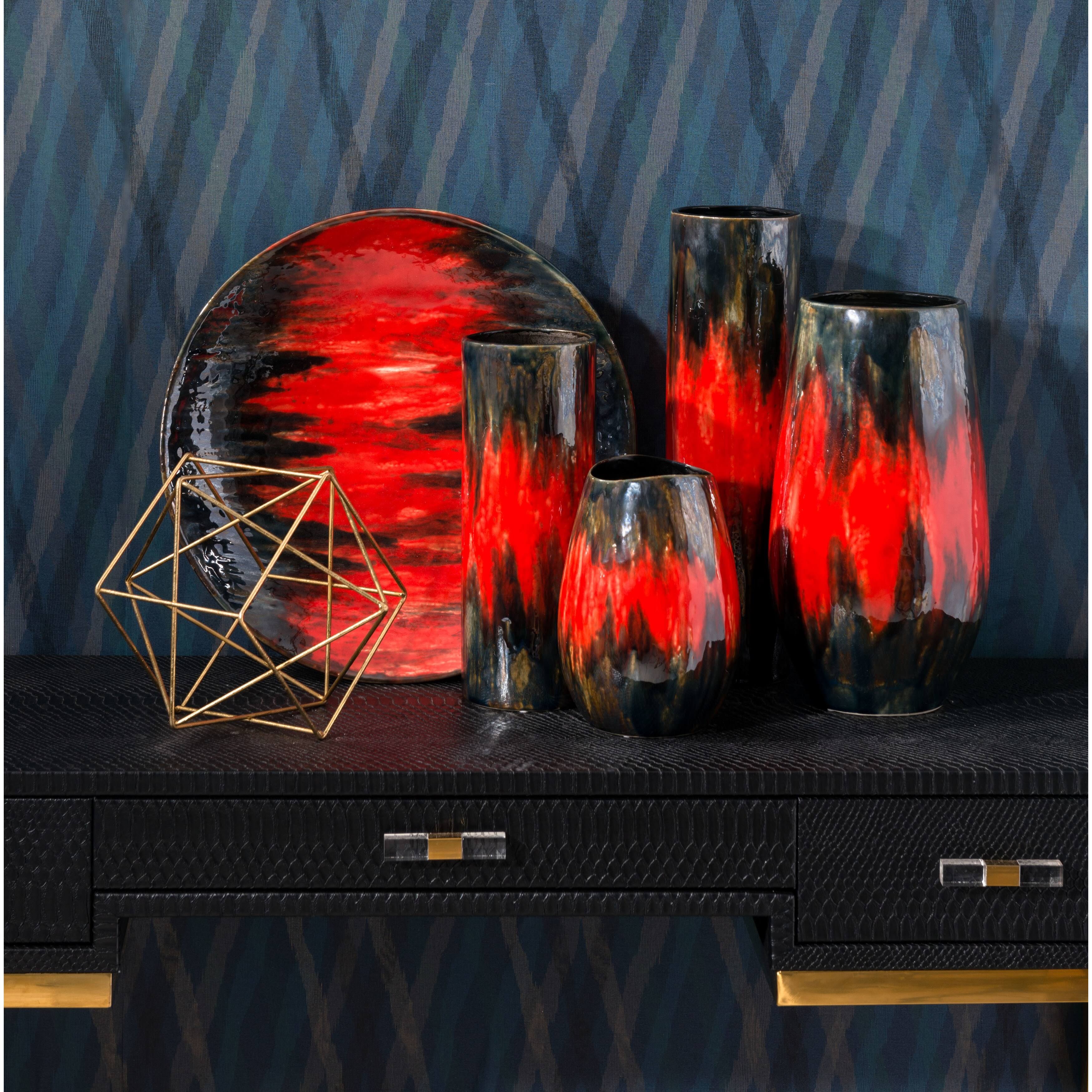 Zuo Lava PLATE, Black u0026 Red