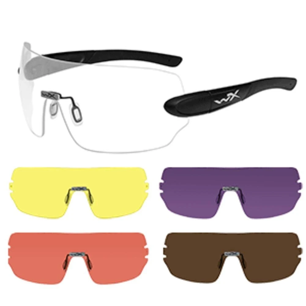 Wiley x Detection Clear/Yellow /Copper Lens Matte Black Frame