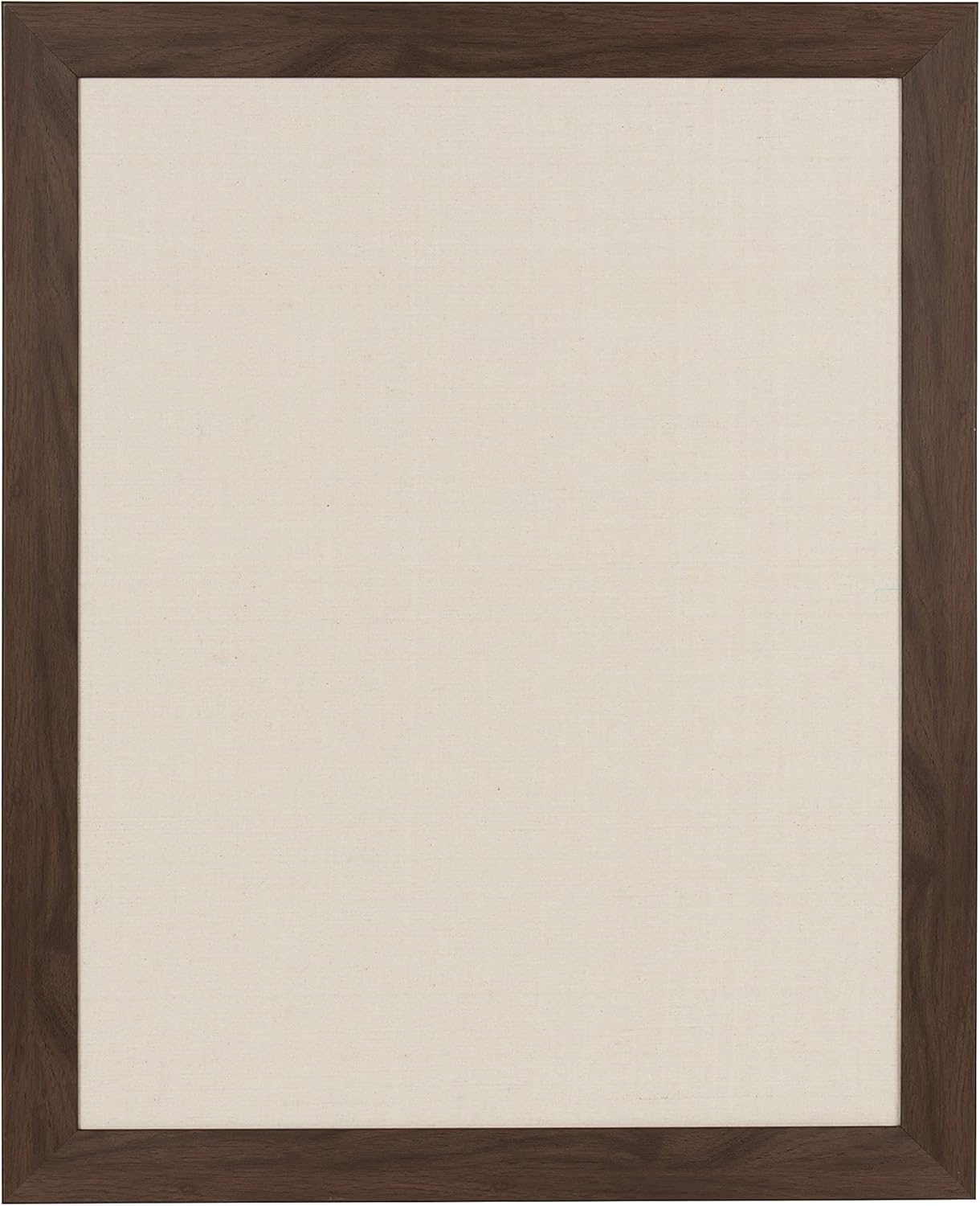 DesignOvation Beatrice Framed Linen Fabric Pinboard, 23x29, Gray Pack of 2