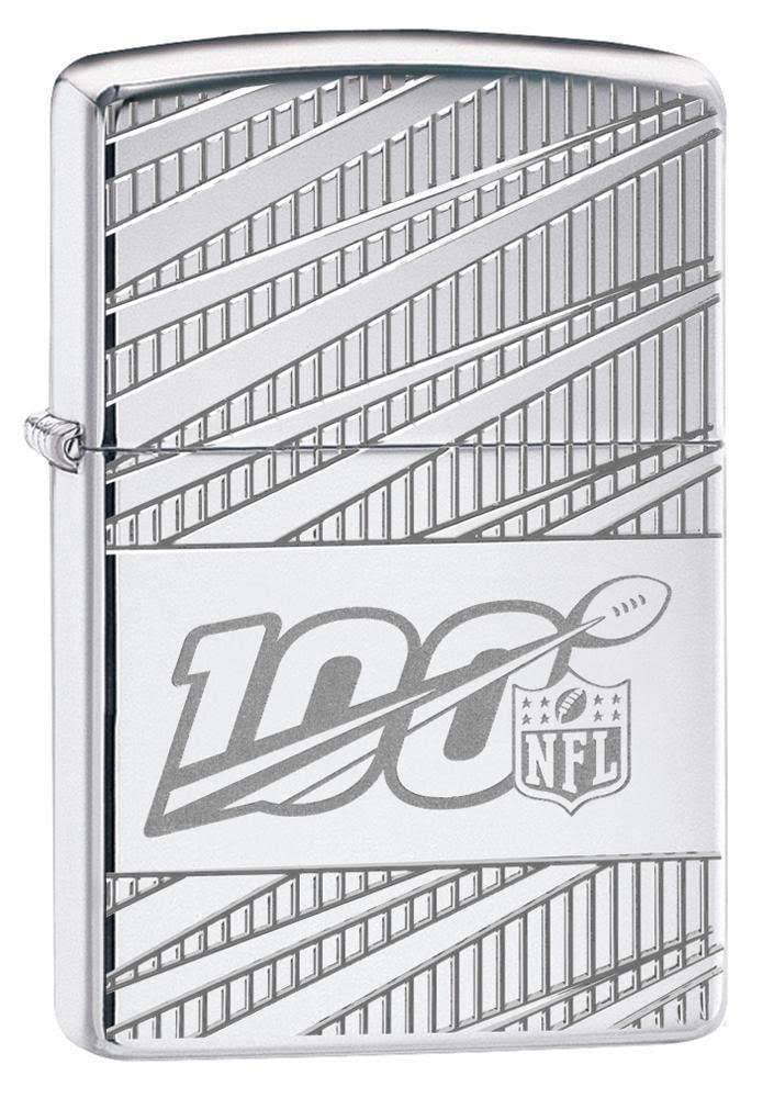 Zippo Manufacturing ZIP-49041 2019N 167 NFL 100 Anniversary Collectible Lighter