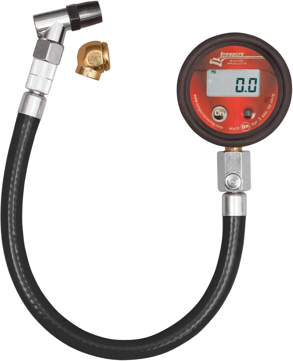 Longacre Digital Pressure Gauge 0-100 psi, Tape and Core Tool