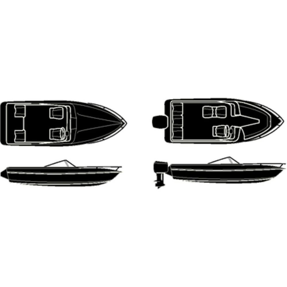 Seachoice Sterling Series Boat Cover for V-Hull Runabouts and Low 97341