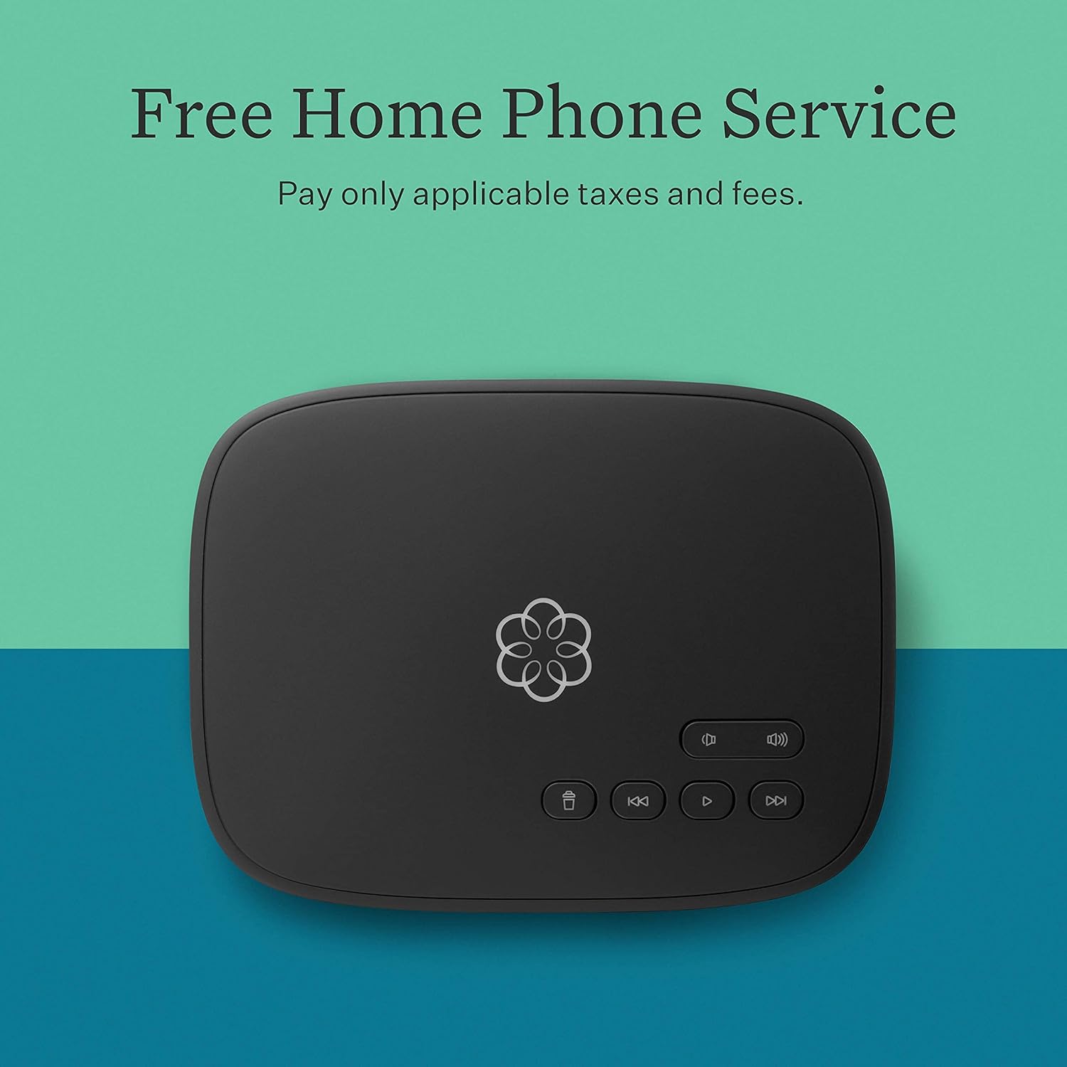 Ooma Telo Free Home Phone Service. Works with Amazon Echo and Smart Devices (Renewed) Pack of 2