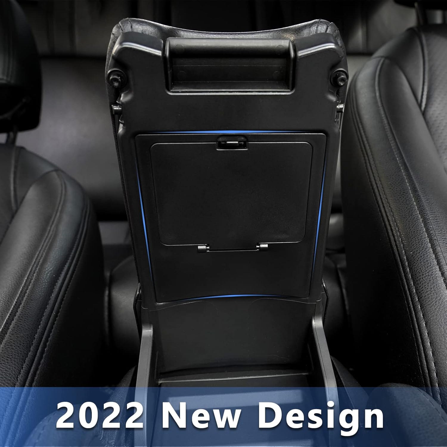 CarQiWireless Center Console Hidden Storage Box for Honda Civic 2016-2021, Center Console Organizer for 10th Honda Civic Hatchback Si Coupe Type R Accessories 2021 2020 2019 2018 2017 2016