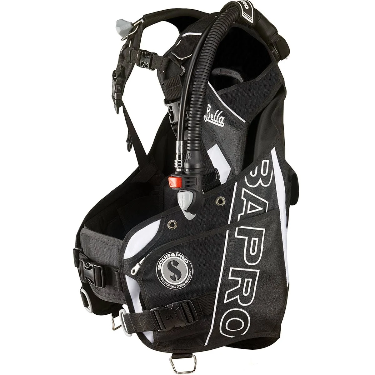 ScubaPro Bella w/Balanced Inflator Black/White / Xs