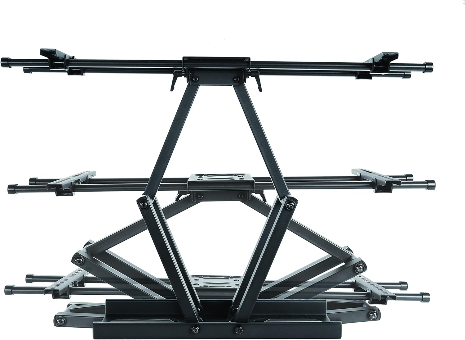 Elite Mount - Heavy Duty Dual Arm Articulating TV Wall Mount Bracket for LG 75UK6470 with Reduced Glare - Buy Smart!