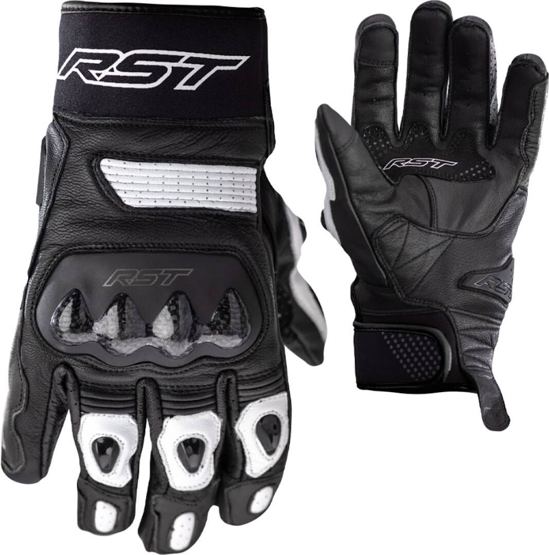 RST Freestyle 2 CE Motorcycle Glove 2671 (Black/White)