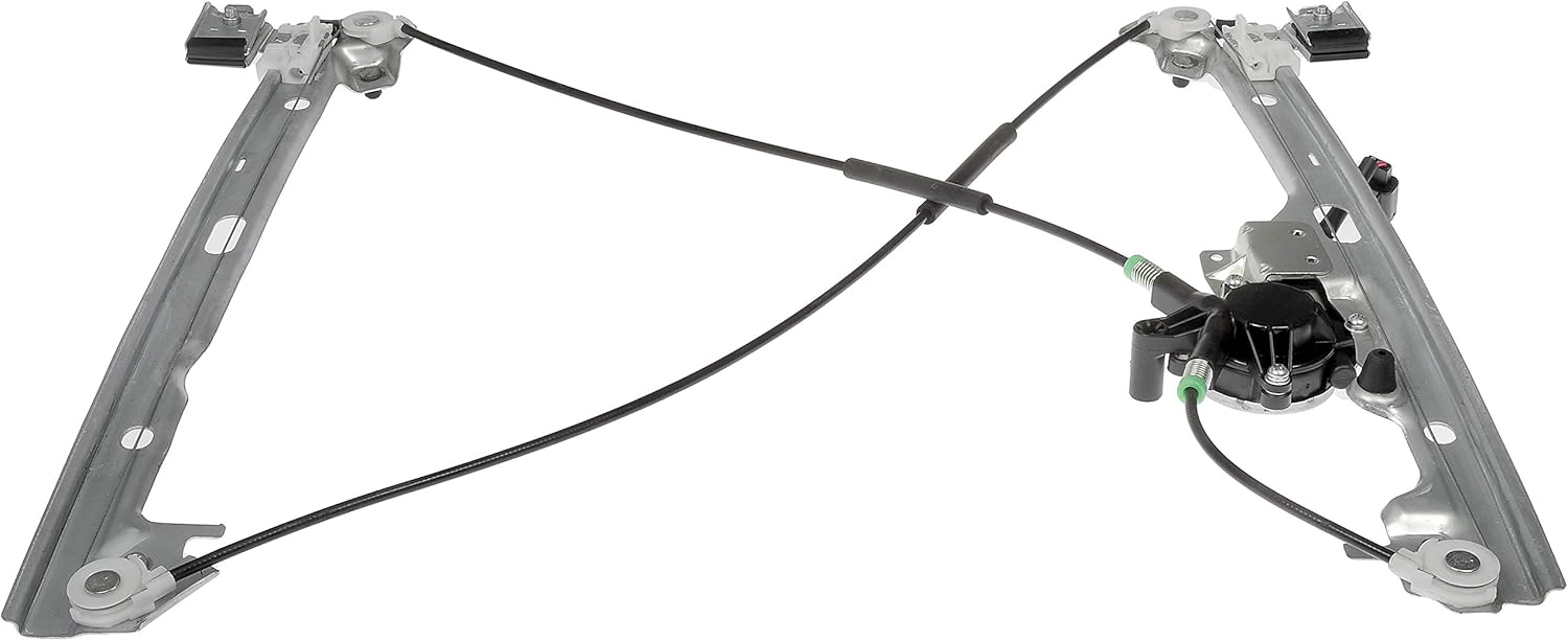 Dorman 741-442 Front Driver Side Power Window Motor and Regulator Assembly for Select Cadillac / Chevrolet / GMC Models (OE FIX) , Black Pack of 2