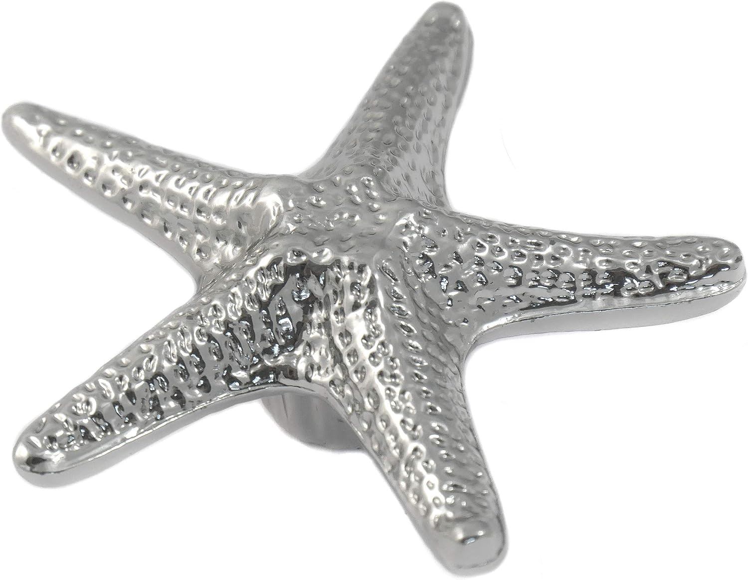Laurey 56726 Starfish Cabinet Hardware Knob, Chrome, 25 Piece Pack of 2