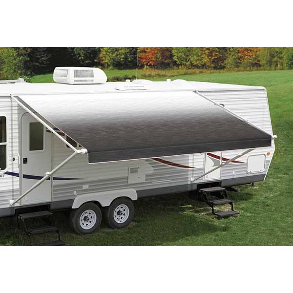 Carefree 21& Black Fade Awning Fabric Ju216e00