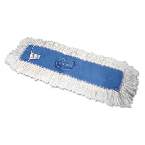 Rubbermaid Kut-A-Way Dust Mop, 24in. Pack of 12, White