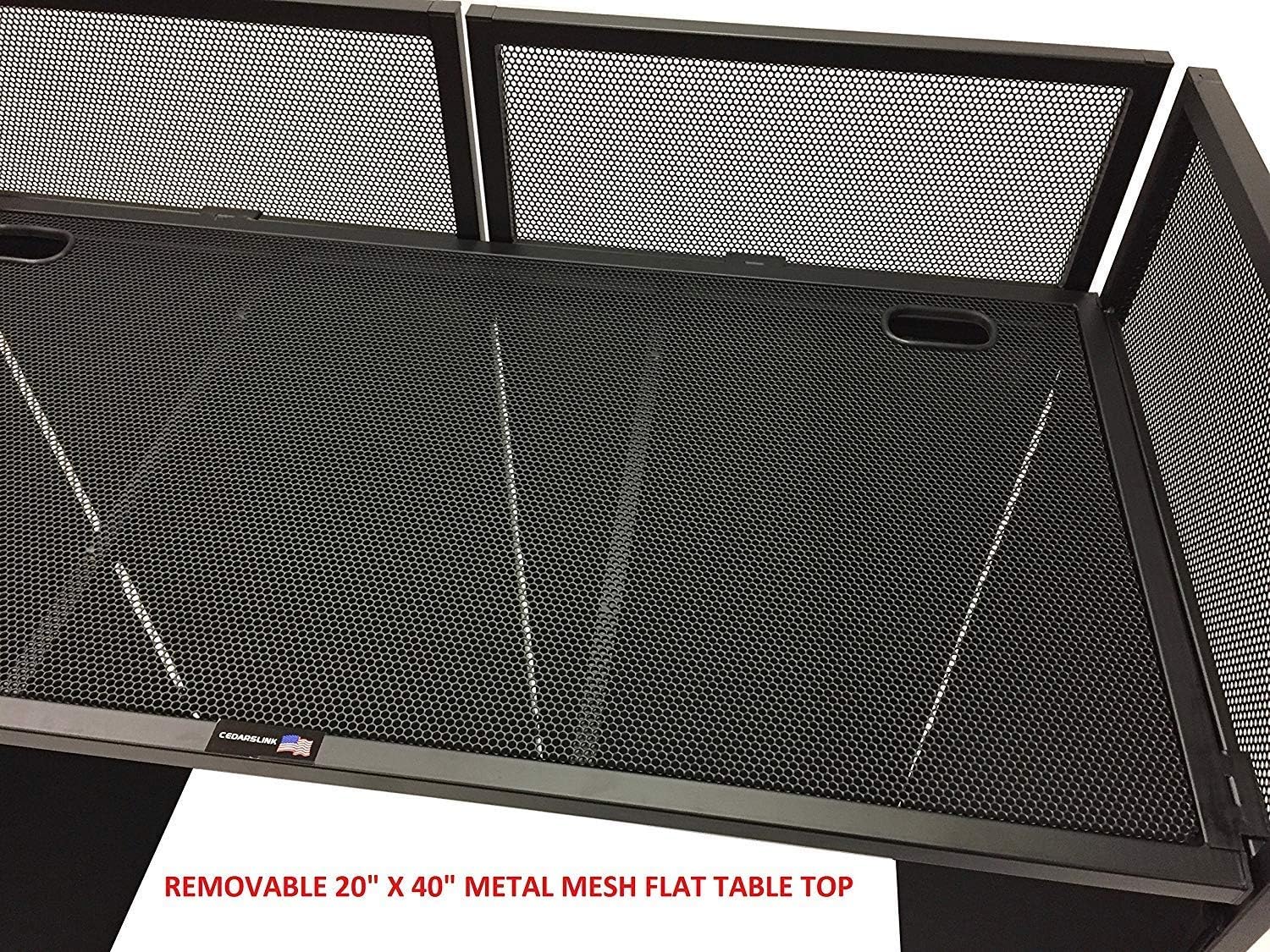 DJ Event Facade White/Black Scrim Metal Frame Booth + 20