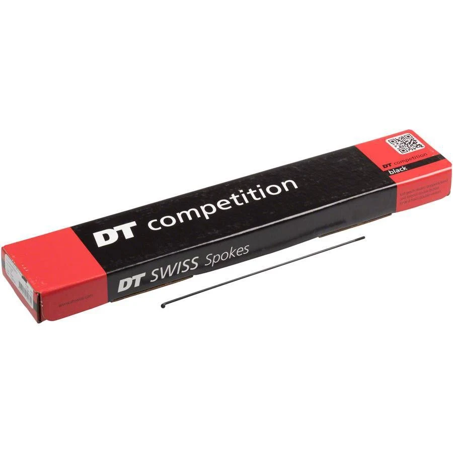 DT Swiss Competition Spoke: 2.0/1.8/2.0mm 289mm J-Bend Black Box of 100
