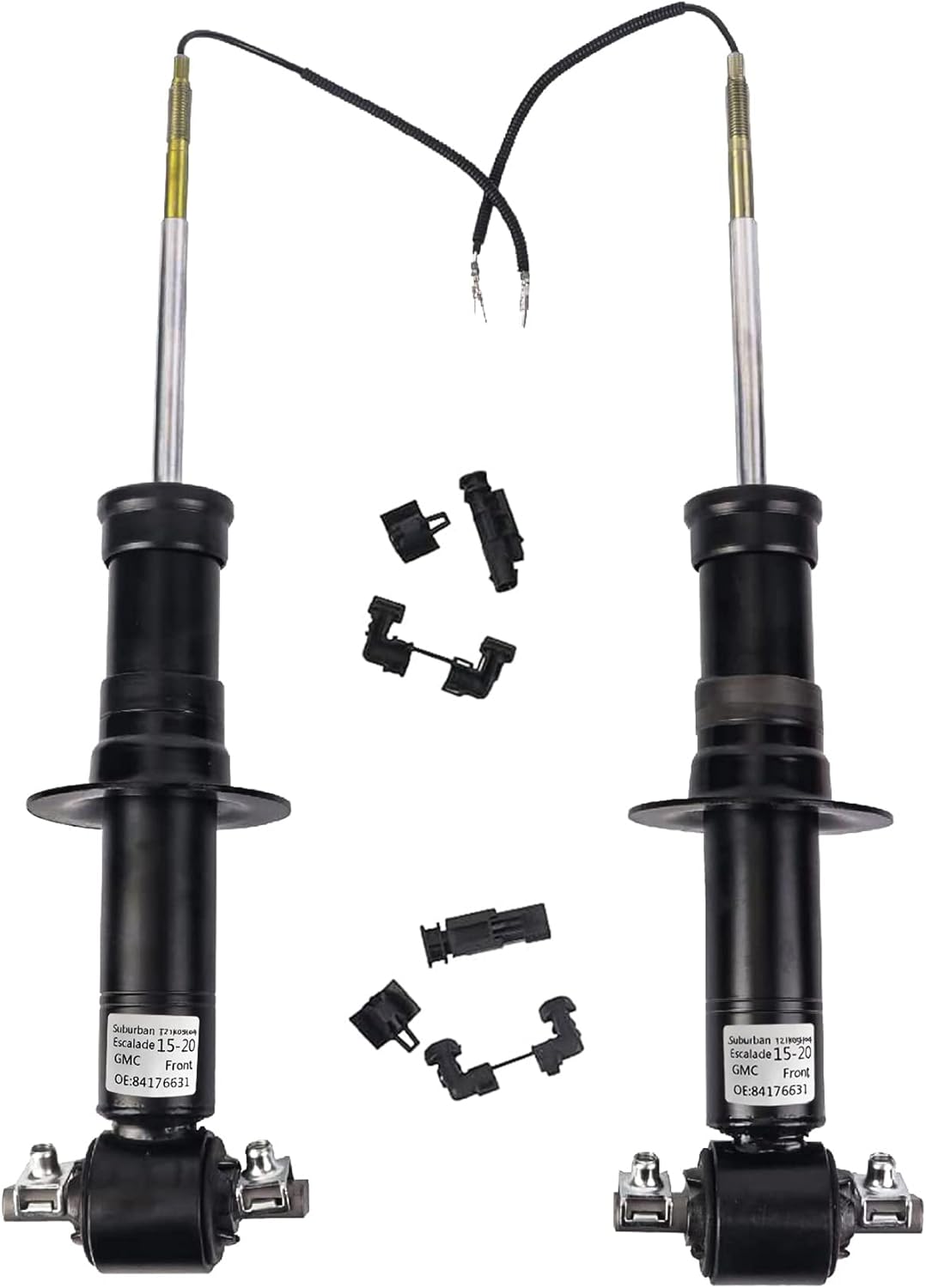 2Pcs Shock Absorber 84176631 580-1108 Shock Struts Absorbers w/MRC Pair Front Suspension Strut for Cadillac Escalade ESV Chevrolet Silverado 1500 Tahoe Suburban GMC Yukon XL 2015 - 2020 84977478