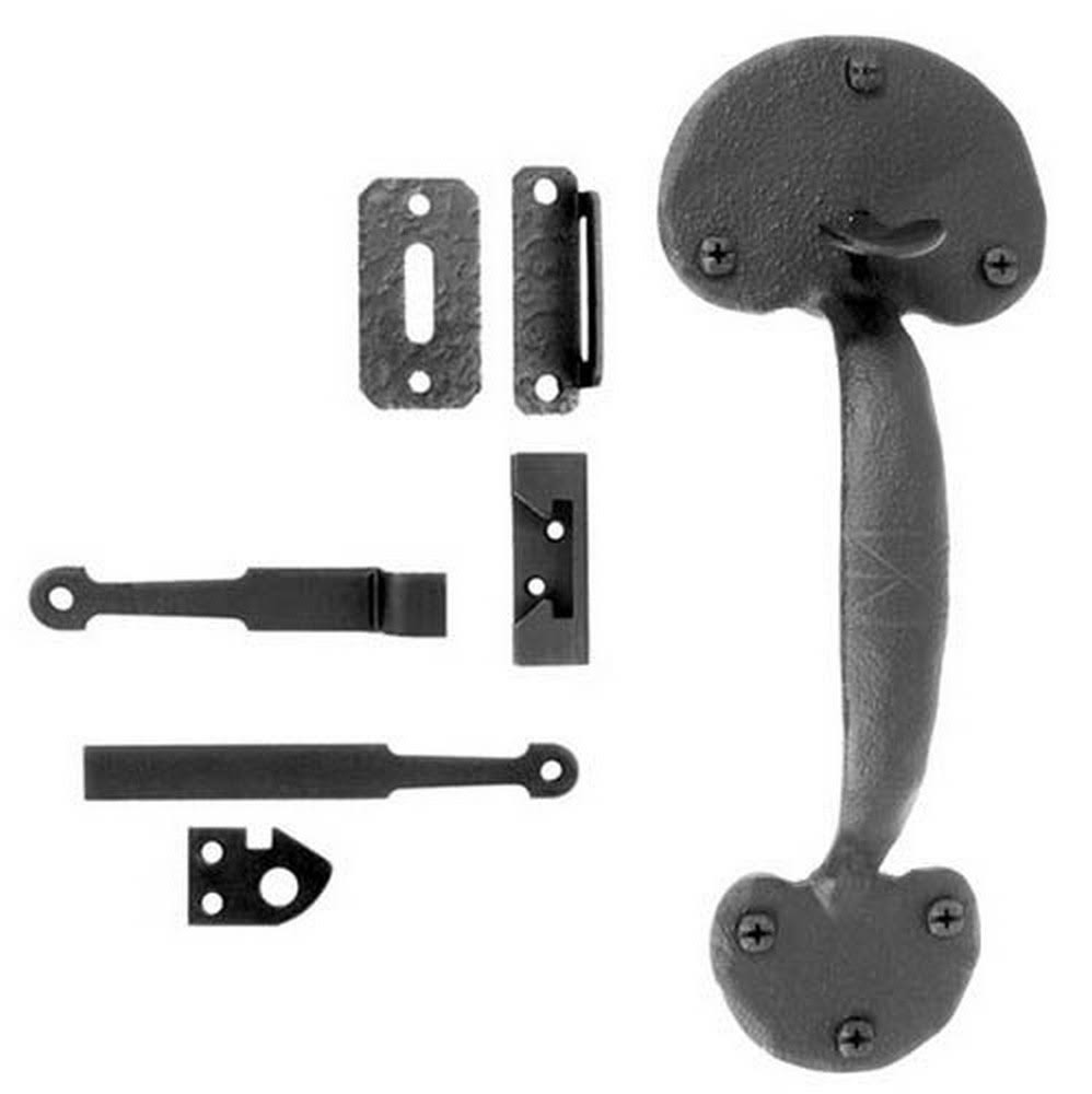 Acorn RTNBR 9-5/8x22 Rough Iron Bean Gate Rim Latch