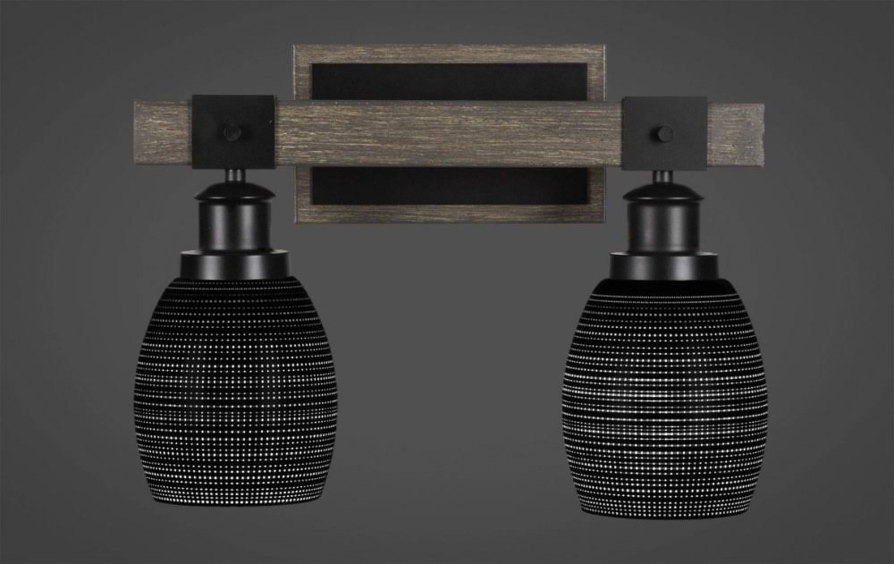 Toltec Lighting 1842-MBDW-4029 Tacoma - 2 Light Bath Bar Matte