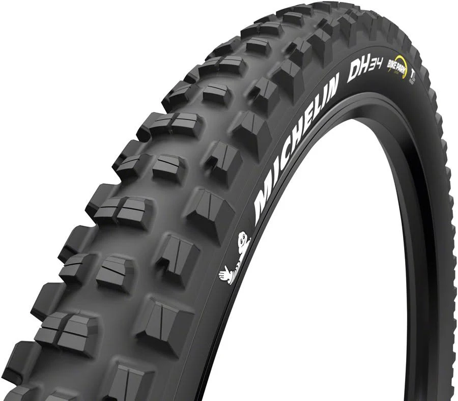 Michelin DH34 Bike Park Tire - 29 x 2.4 Tubeless Folding Black