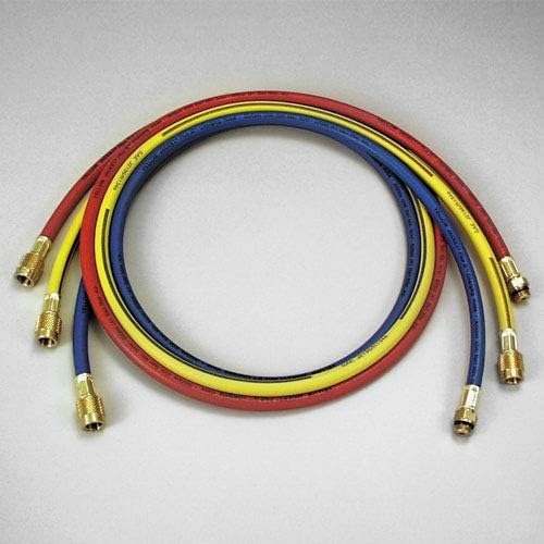 Yellow Jacket 27102, Blue/Yellow Automotive Manifold Hose (Pack of 2 pcs)